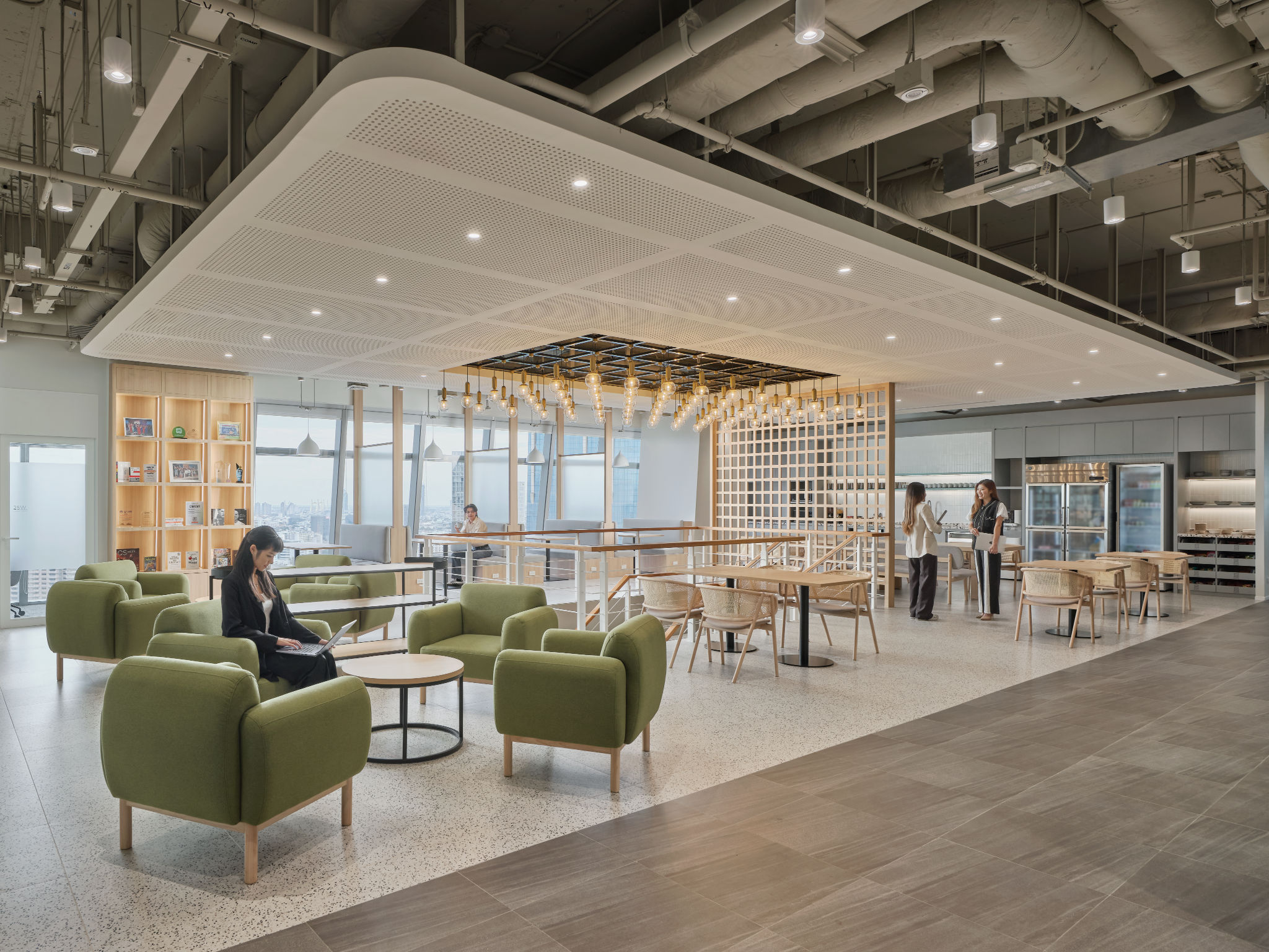 Space Matrix Design Consultants - LMWN Workplace One Bangkok 8