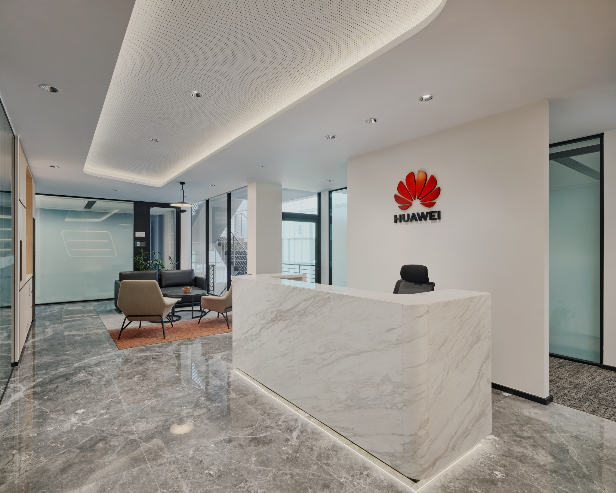 Aedas Interiors - Huawei workplace Bandar Seri Begawan 2