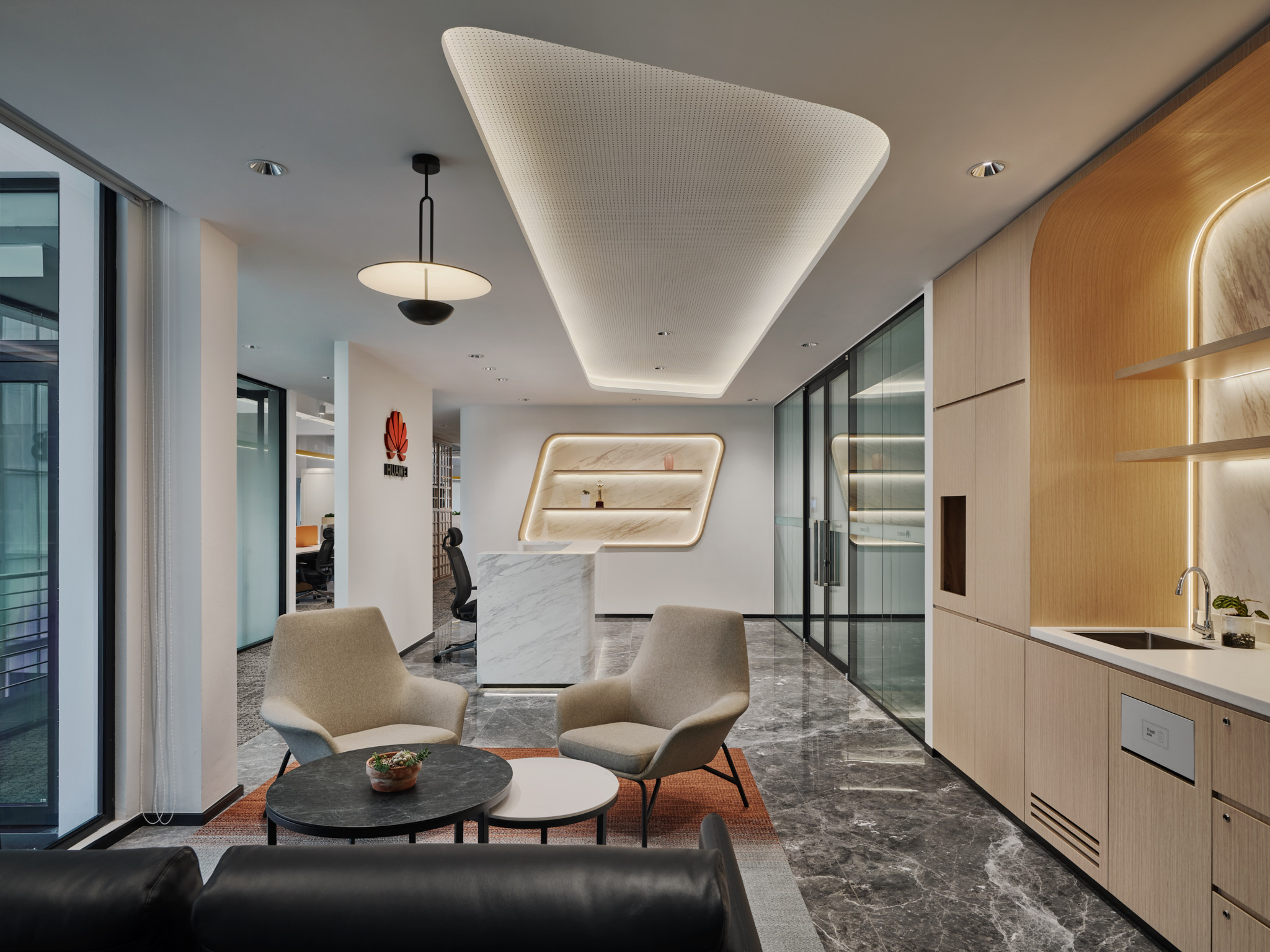 Aedas Interiors - Huawei workplace Bandar Seri Begawan 3