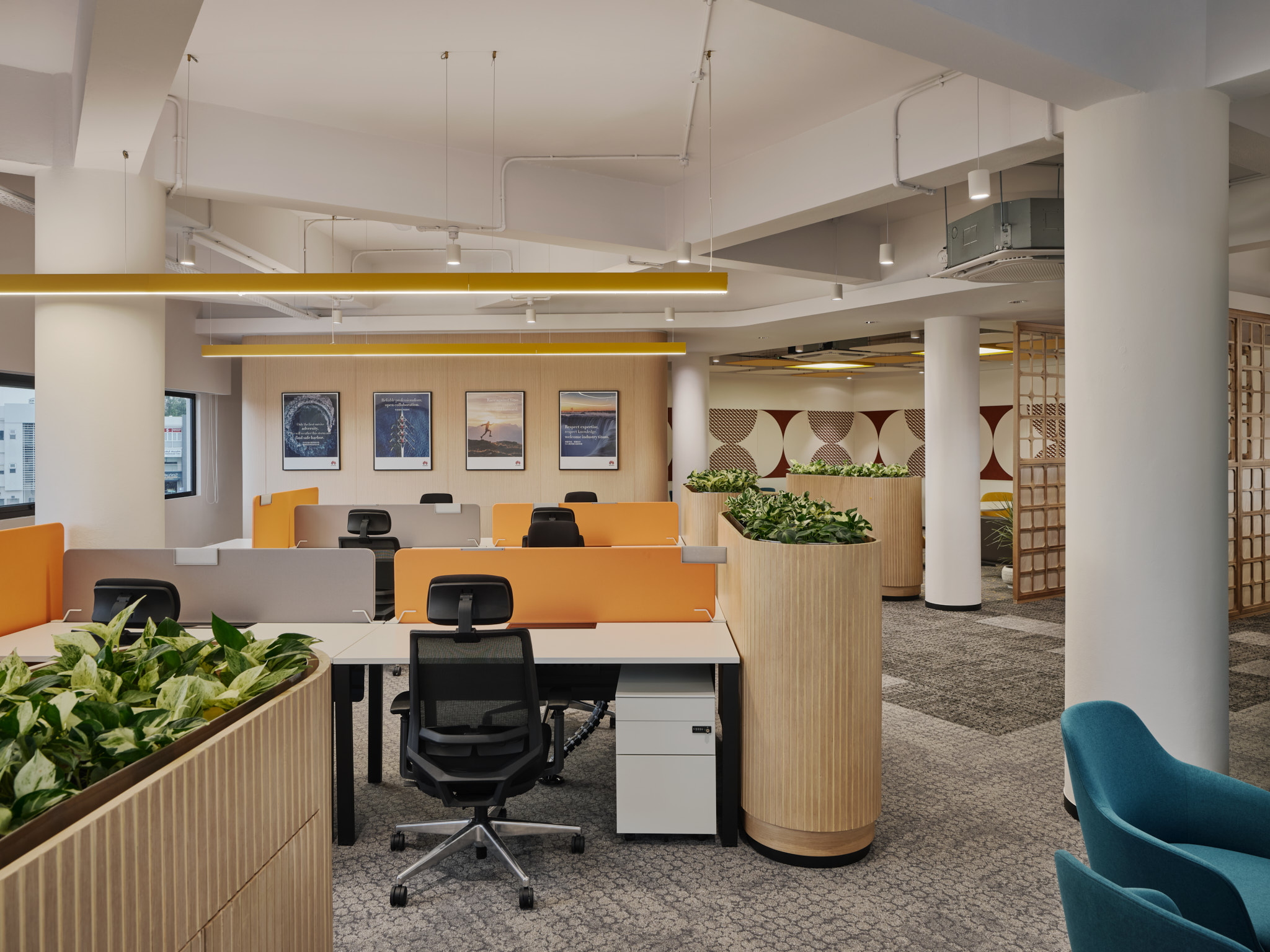 Aedas Interiors - Huawei workplace Bandar Seri Begawan 7