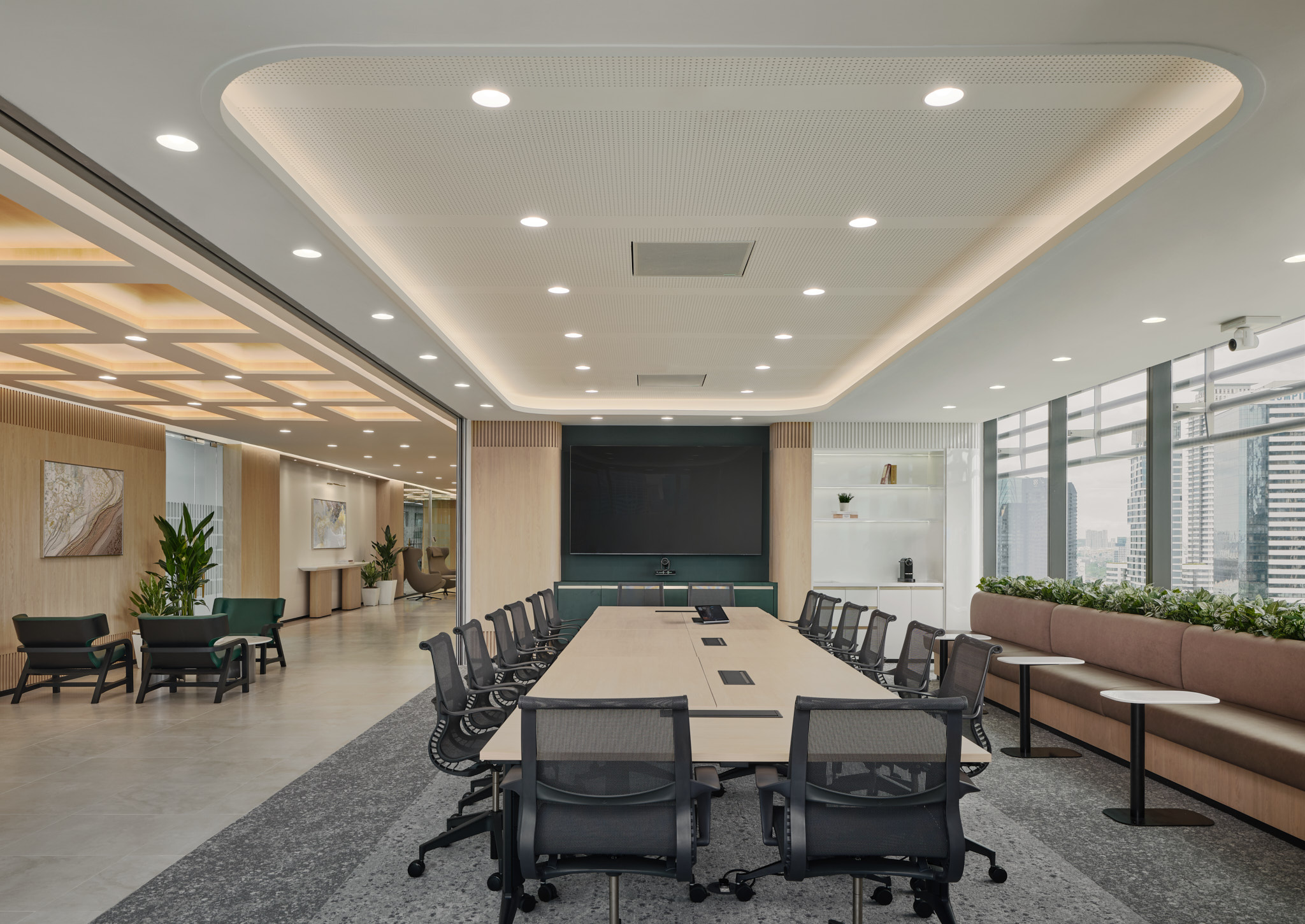 Space Matrix Design Consultants - Watson Farley & Williams (Thailand) workplace at One Bangkok 4A