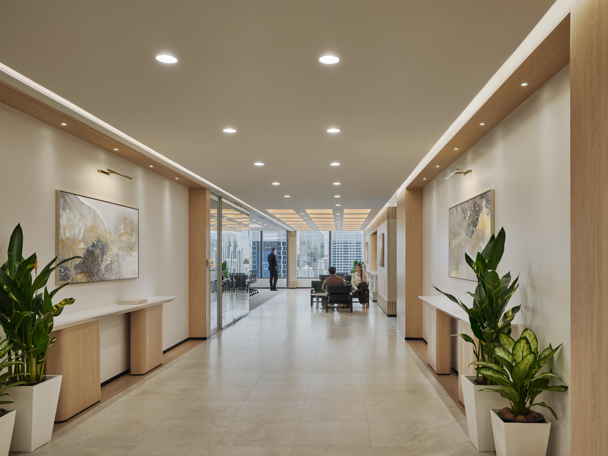 Space Matrix Design Consultants - Watson Farley & Williams (Thailand) workplace at One Bangkok 7B