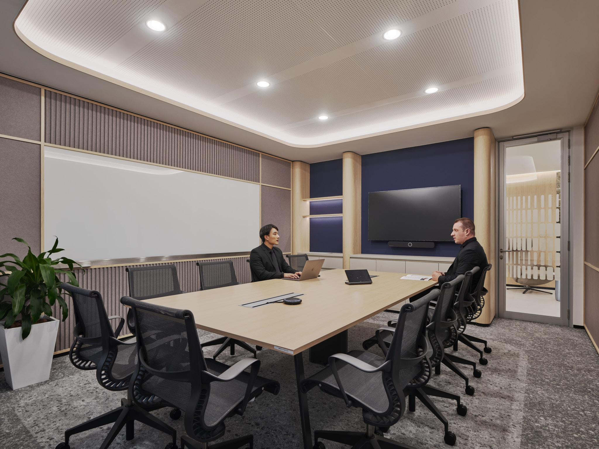 Space Matrix Design Consultants - Watson Farley & Williams (Thailand) workplace at One Bangkok 8B